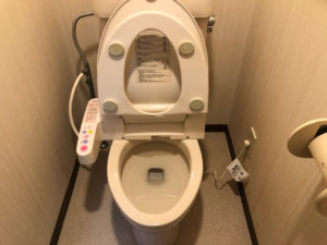トイレ清掃後